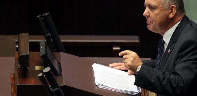 szef Służby Celnej Marian Banaś