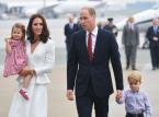Para książęca, William i Kate, przybyła do Warszawy
