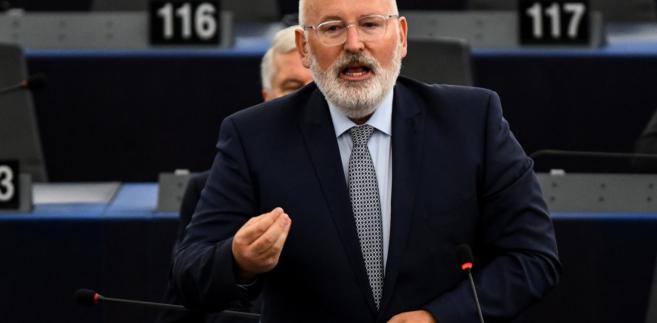 Frans Timmermans w PE
