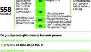 Kontrole inspekcji pracy