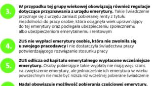 Zasady przechodzenia na emeryturę w wieku powszechnym