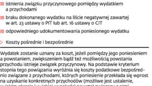 Koszty podatkowe