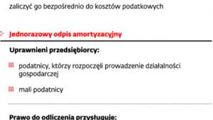 Rozliczenie środków trwałych