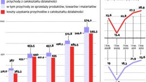 Wybrane wyniki polskich przedsiębiorstw