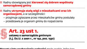 Obowiązki radnych
