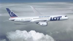 Boeing 787 w barwach LOT-u